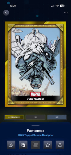 Marvel topps digital chrome - digital,