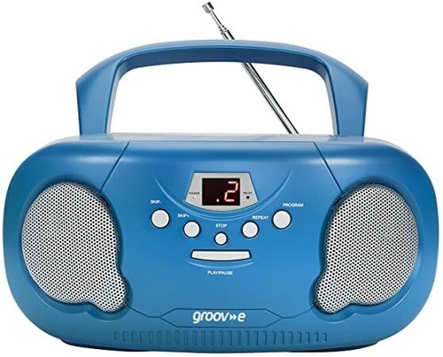 Portable boombox player - cd,