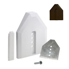 Conservatory Roof End Cap Kit End Fix Stop Slipped Polycarbonate & Glass Panels