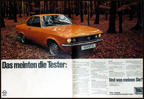 Opel manta original - manta, a,