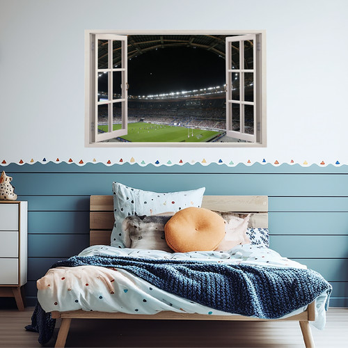 Fake window stade france - 3d,