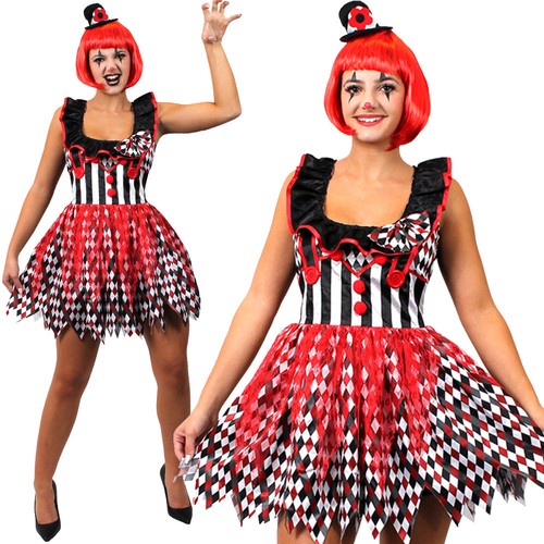 Ladies killer clown costume - clown,