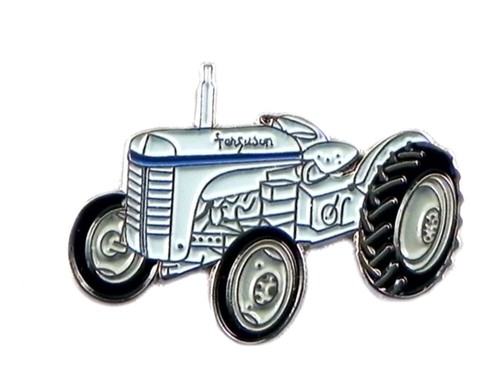 Vintage tractor metal - vintage, enamel