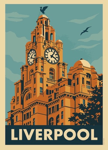 Liverpool liver building - liverpool, a3