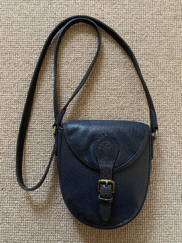 Mulberry navy scotch grain - mulberry,
