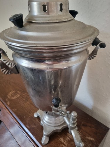 Vintage russian samovar - vintage,