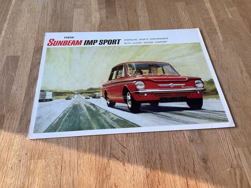 Sunbeam imp sport - car, brochure