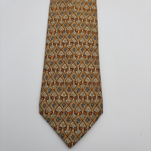 Hermes silk tie - tie, beige