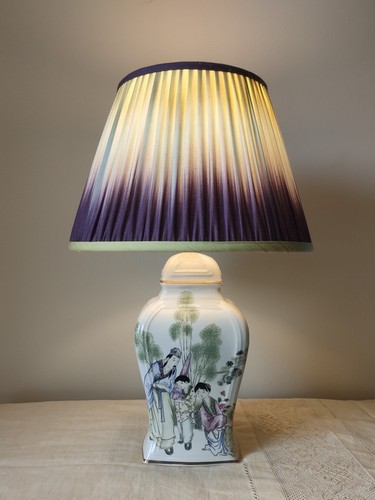 Vintage ceramic table - vintage, lamp