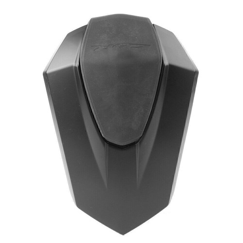Matt black rear pillion - black, seat