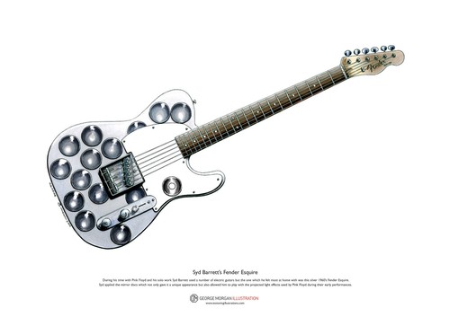 Syd barrett fender esquire - syd,