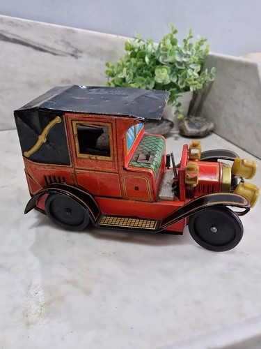 Vintage toy tinplate - toy, car