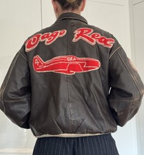 Rare AVIREX Brown Leather