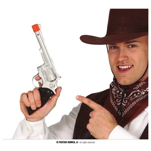 Cowboy gun 32cm - cowboy, fancy