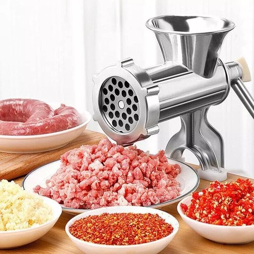Manual meat grinder mincer - manual,