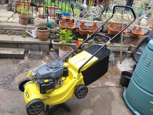 Challenge petrol lawnmower - petrol,