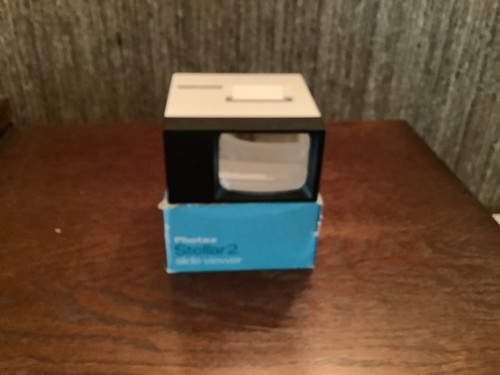 Photax stellar slide - slide, viewer