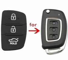 1PC FOR HYUNDAI I20 I30 IX20 IX35 VELOSTER 3 BUTTON REMOTE KEY FOB REPAIR SHELL