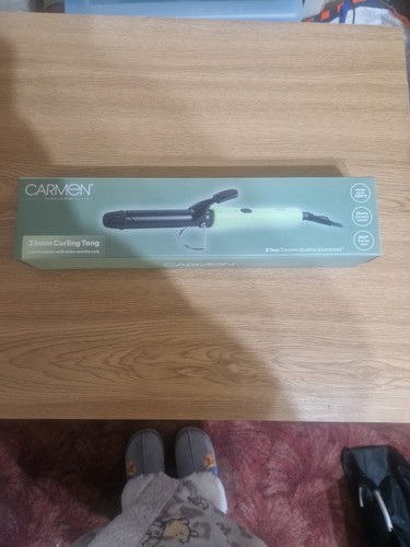 Carmen curling tong 25mm - carmen,