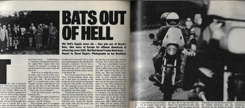 Magazine hells angels bats - magazine,