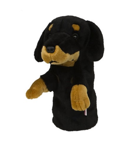 Daphnes dachshund golf driver - dachshund,
