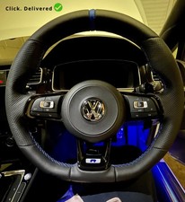 OEM Black Leather Steering