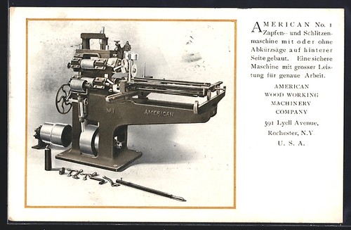 American 1 tenoning - no.,