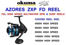 NEW OKUMA BLACK AZORES XP ZXP