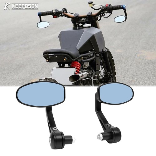 Pair 22mm bar end mirrors - 22mm,
