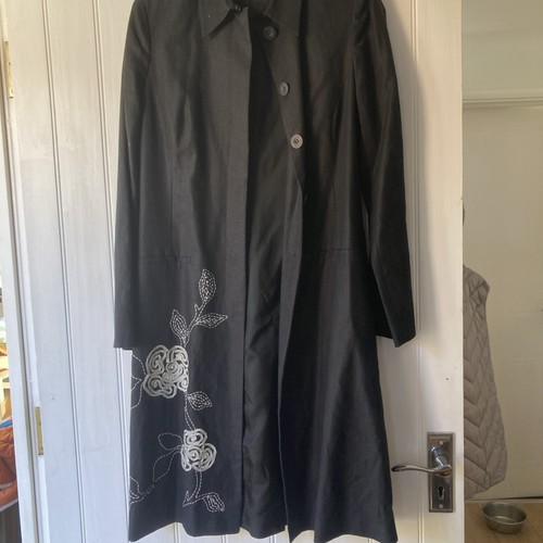 Rocha long linen jacket - linen, /