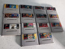 SNES PAL SUPER NINTENDO CARTRIDGES - PICK FROM THE LIST