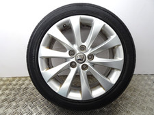 VAUXHALL INSIGNIA 18 INCH ALLOY WHEEL GOOD TYRE 245/45ZR18 0P075K1 FAST P+P