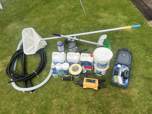 Pool heater filter vacuum - heater, ,