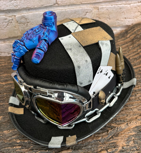 Unique steampunk top - unique, hat