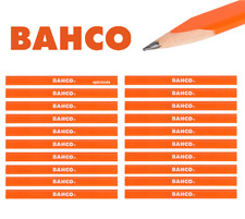 20 x Bahco Carpenter Joiners Rectangular Marking HB Grade Lead Carpentry Pencil