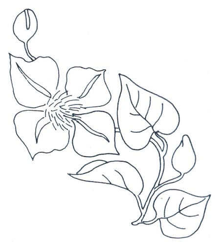 Embroidery transfer iron - embroidery, on