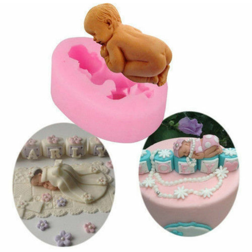 Baby silicone fondant cake - silicone,