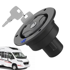 Fresh Water Lock Inlet Hatch Filler Cap Tank W/2 Key For Caravan Motorhome RV