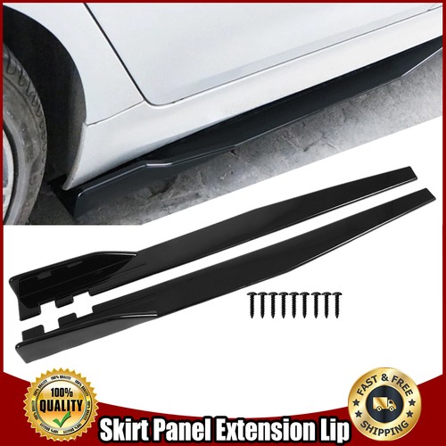 Black side skirts - 46",