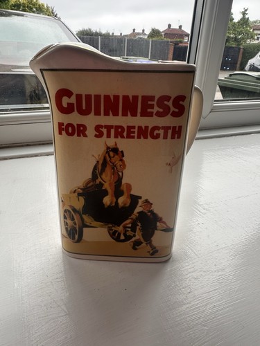 Vintage guinness ceramic jug - vintage,