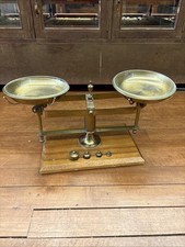 LARGE Antique Gold Scale/Coin