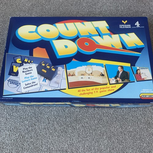 Countdown board game - board, –