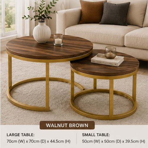 Luxury nesting coffee - coffee, table