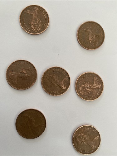 1971 coin marked - 1971, 2p