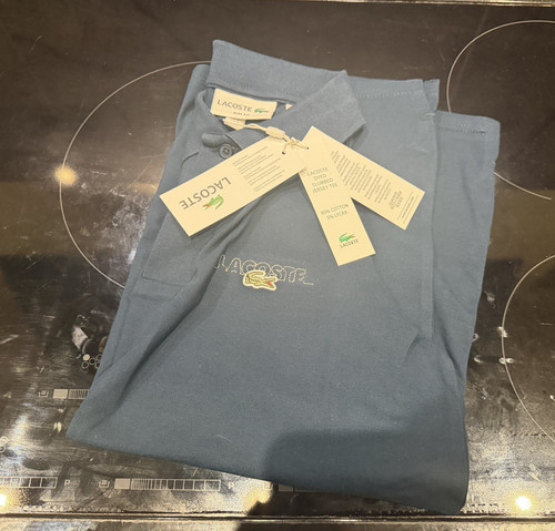 Lacoste blue slim fit cotton - lacoste,
