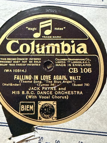 Jack payne falling love - falling,