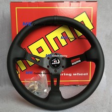 330mm BLACK Full Speed MOMO