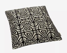 BIBA black and gold cushion