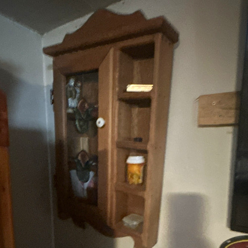 Wall mounted rectangular wood - wall,