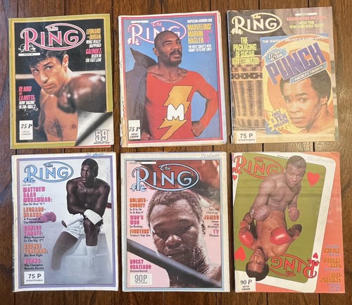 The ring boxing magazines - ring, 1981